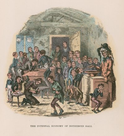 Illustration pour Nicholas Nickleby - Hablot Knight Browne