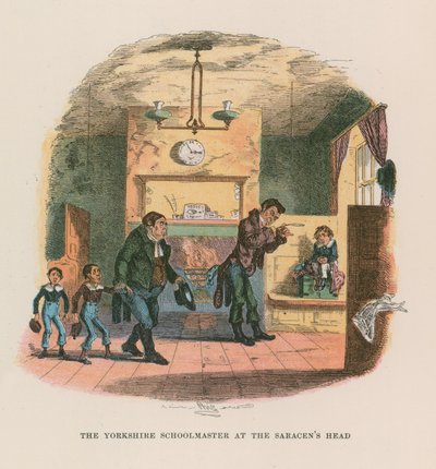 Illustration pour Nicholas Nickleby - Hablot Knight Browne