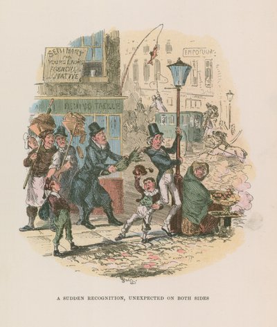 Illustration pour Nicholas Nickleby - Hablot Knight Browne