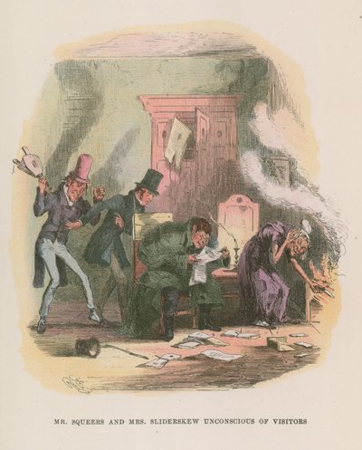 Illustration pour Nicholas Nickleby - Hablot Knight Browne