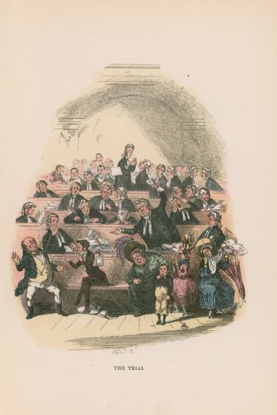 Illustration pour Pickwick Papers - Hablot Knight Browne