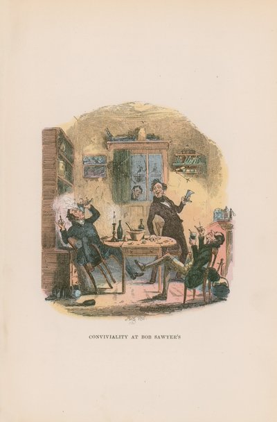 Illustration pour Pickwick Papers - Hablot Knight Browne