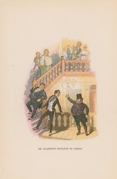 Illustration pour Les Papiers de Pickwick - Hablot Knight Browne