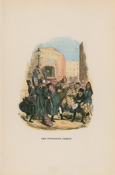 Illustration pour Les Papiers de Pickwick - Hablot Knight Browne