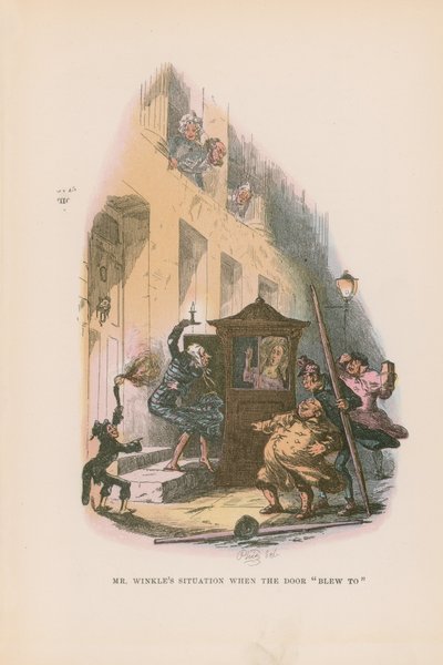 Illustration pour Pickwick Papers - Hablot Knight Browne