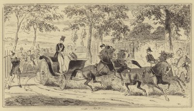 Oxford tirant sur la reine - Hablot Knight Browne