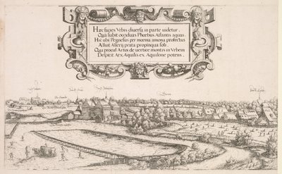 Vue panoramique de Nuremberg : Partie gauche - Hanns Lautensack