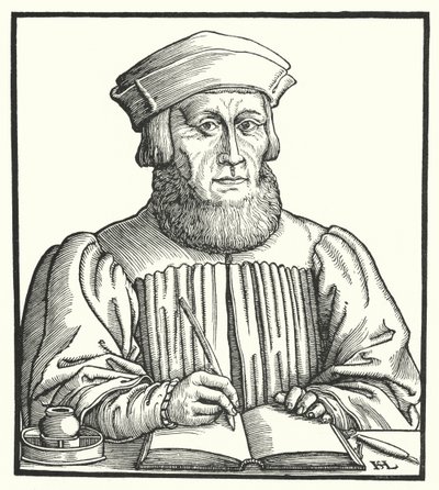 Johannes Aventinus, humaniste, historien et philologue bavarois de la Renaissance - Hanns Sebald Lautensack