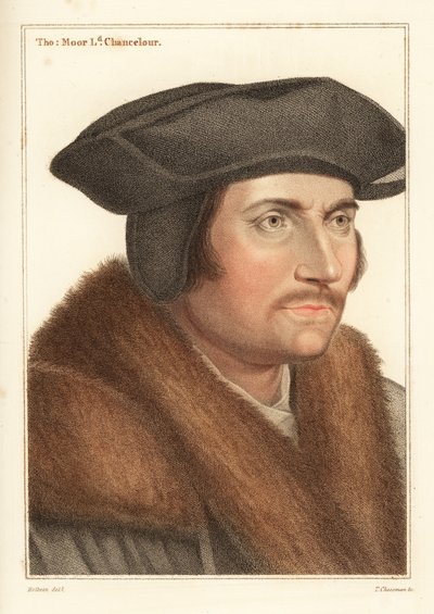 Sir Thomas More, Lord Chancelier du Roi Henri VIII, 1812 - Hans (after) Holbein the Younger