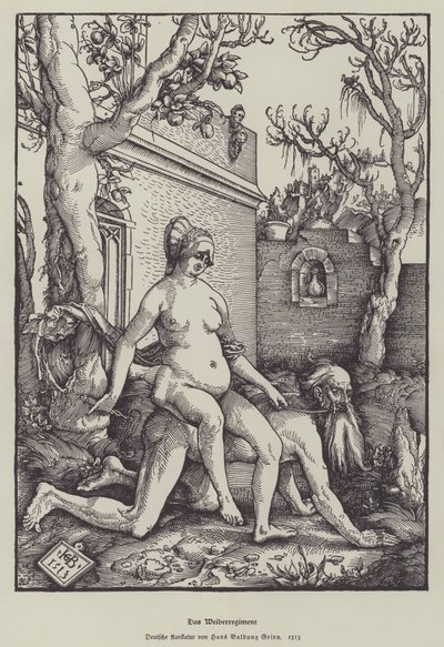 Aristote et Phyllis, 1513 - Hans Baldung Grien