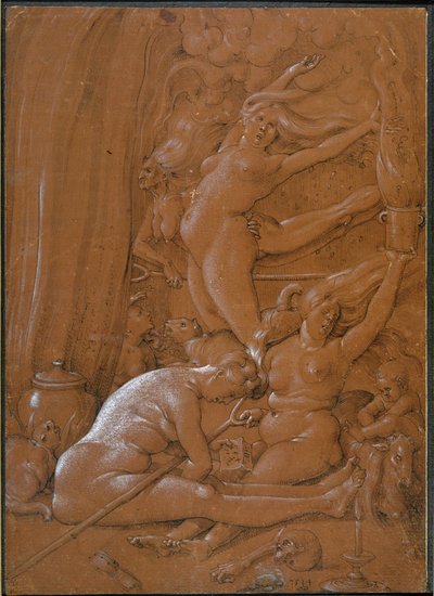 Sorcières (dessin) - Hans Baldung Grien