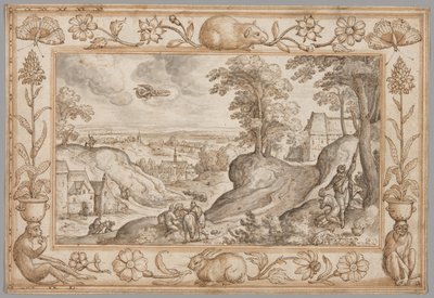 Paysage avec le sacrifice d