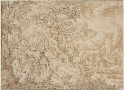 La Tentation du Christ - Hans Bol