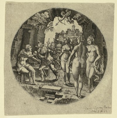 Le Jugement de Pâris - Hans Brosamer