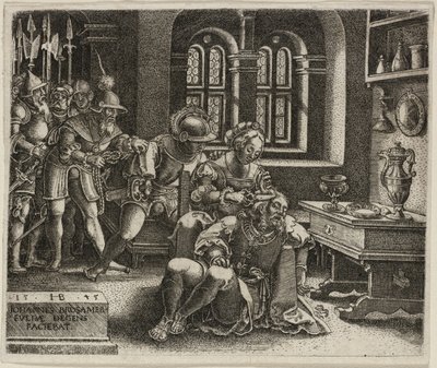 Samson et Dalila - Hans Brosamer