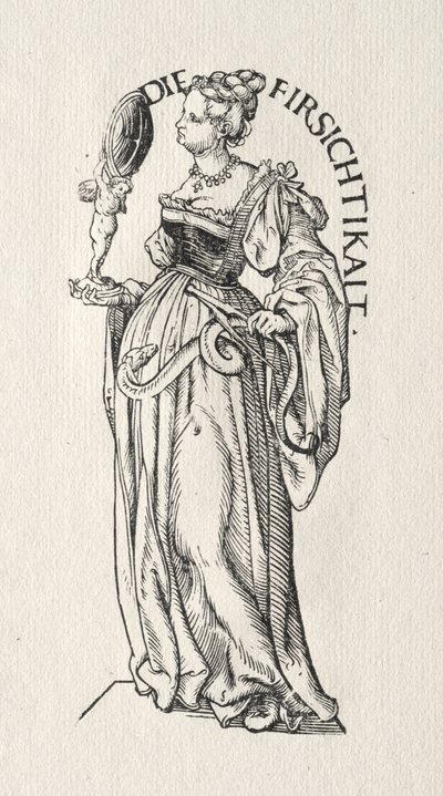 Les sept vertus : Prudence - Hans Burgkmair