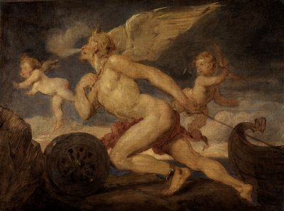 Allégorie de la force de la vapeur - Hans Canon