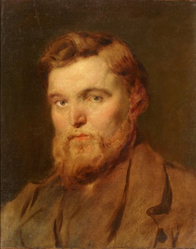 Portrait de Hans Thoma. Étude - Hans Canon