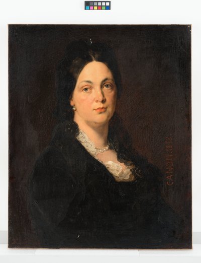 Justine von Hochstetter, née Bengough, épouse de Carl Christian Hochstetter - Hans Canon