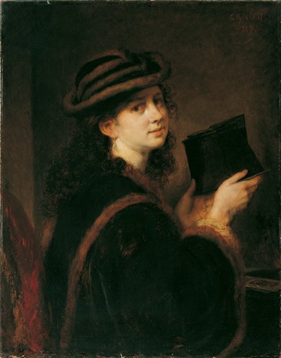 Fille avec stéréoscope - Hans Canon