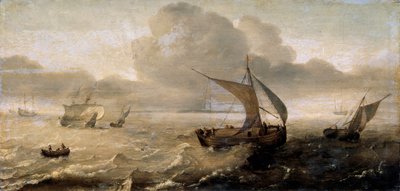 Mer orageuse, 17e siècle - Hans Goderis