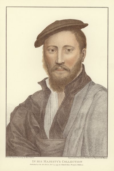 Homme anonyme - Hans Holbein der Jüngere