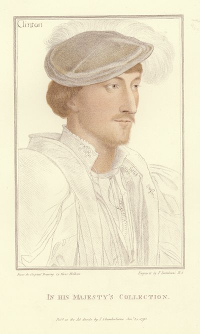 Edward, Lord Clinton - Hans Holbein der Jüngere