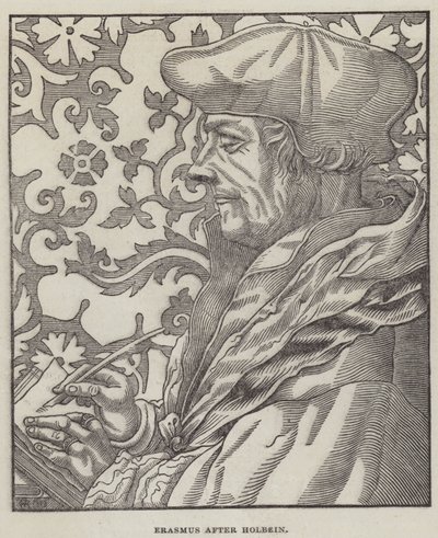 Érasme - Hans Holbein der Jüngere