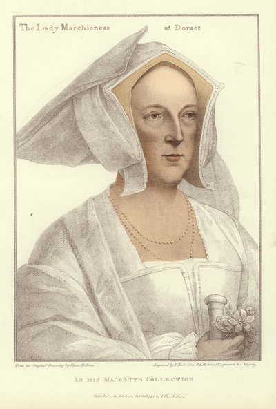 Frances, la marquise de Dorset - Hans Holbein der Jüngere