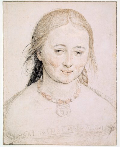 Tête de jeune femme - Hans Holbein the Elder