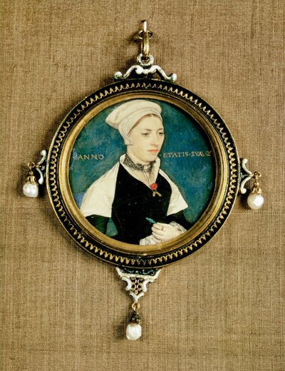 Portrait miniature de Margaret Pemberton - Hans Holbein the Younger