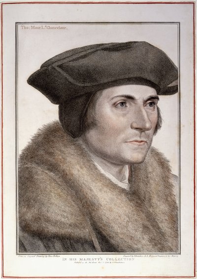 Thomas More, Lord Chancelier - Hans Holbein der Jüngere