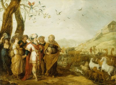 Noé et sa famille avant l