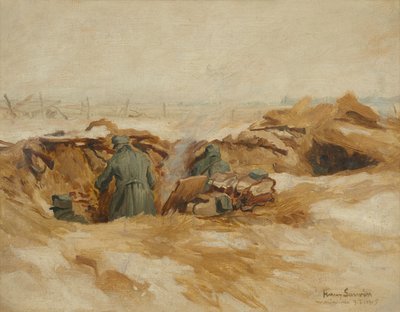 Tranchée - Hans Larwin