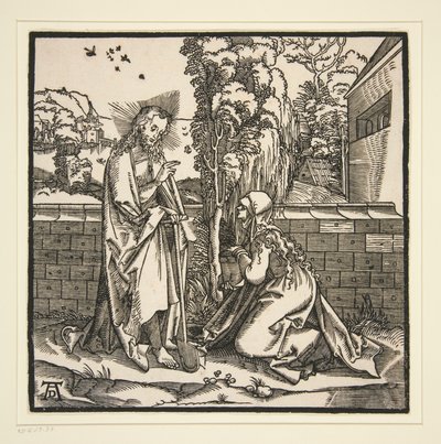 Le Christ et la Madeleine - Hans Leonard Schaufelein