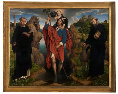 Panneau central du Triptyque de Willem Moreel - Hans Memling