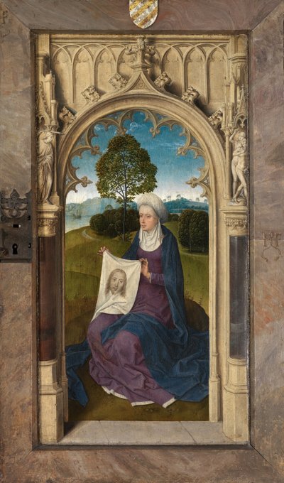 Panneau extérieur du Triptyque de Jan Floreins - Hans Memling