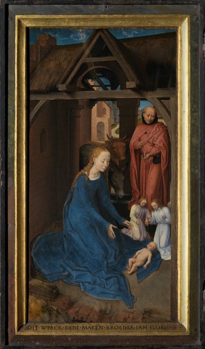 Panneau gauche du Triptyque de Jan Floreins - Hans Memling