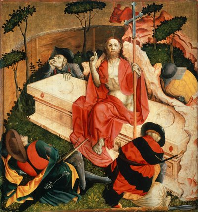 Résurrection (détail) - Hans Multscher