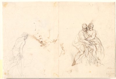 Étude de diverses figures - Hans Rottenhammer