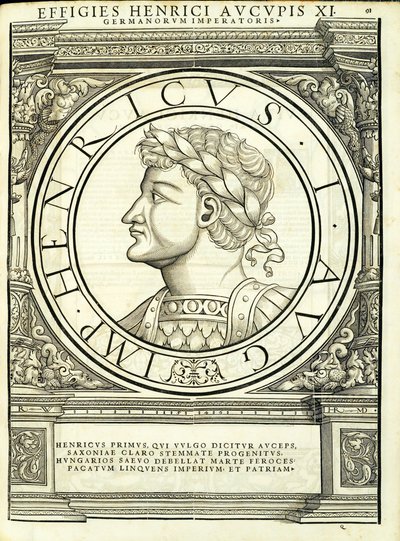 Henricus I Auceps, illustration de 