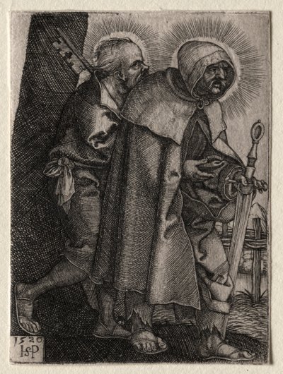 Christ et les Apôtres : Saint Pierre et Saint Paul - Hans Sebald Beham