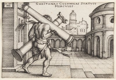 Hercule avec les colonnes d