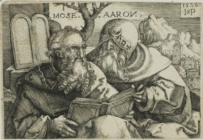 Moïse et Aaron - Hans Sebald Beham