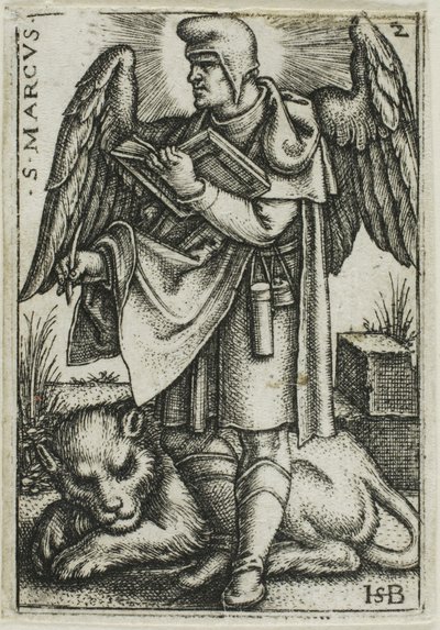 Saint Marc, extrait des Quatre évangélistes - Hans Sebald Beham