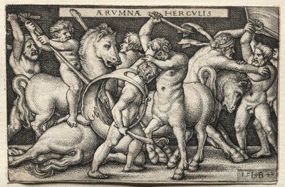 Hercule vainqueur des Centaures - Hans Sebald Beham