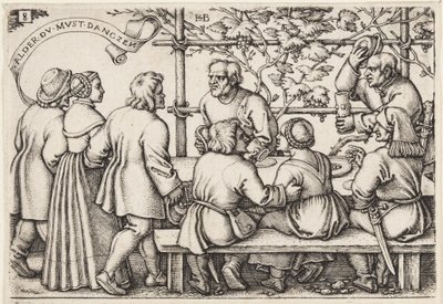 La fête des paysans, ou, Les Douze Mois - Hans Sebald Beham