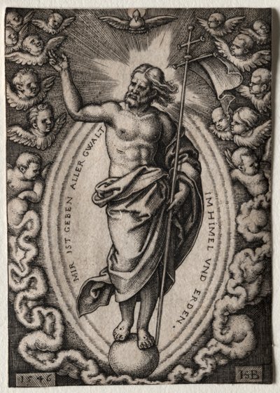 Le Sauveur, 1546 - Hans Sebald Beham