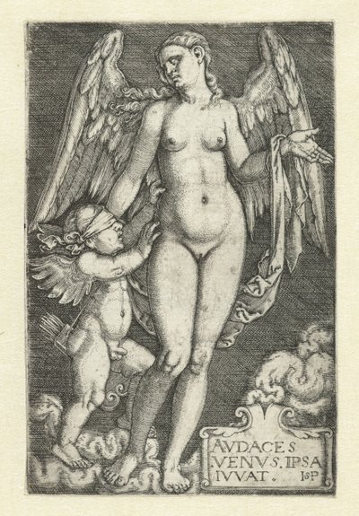 Vénus et Cupidon - Hans Sebald Beham