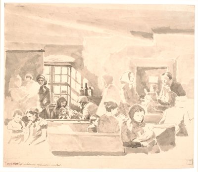 Vaccination dans une école - Hans Smidth